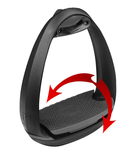 Komforta kāpšļi COMPOSITI Eole AirSoft stirrups